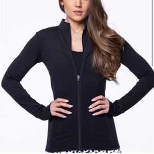 Black balance athletica jacket